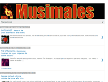 Tablet Screenshot of musimales.com